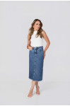 10264 - SAIA MIDI JEANS SARAI 