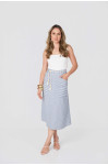 10270 - SAIA MIDI LISTRADO AZUL SARAI 