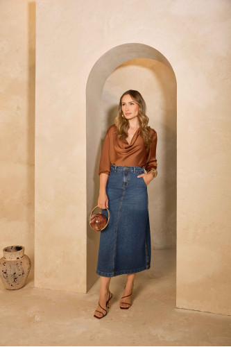 10406 - SAIA LONGA JEANS SARAI 