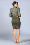 1778 - CAMISA MANGA LONGA VERDE MILITAR ROW-AN
