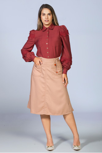 1787 - CAMISA MARSALA ROW-AN 