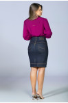 1789 - CAMISA ROXA ROW-AN
