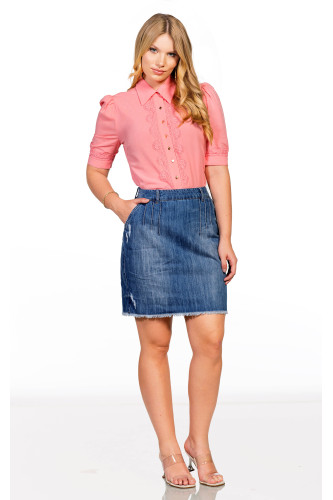 1811 - CAMISA ROSA ROW-AN 