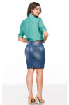 1814 - CAMISA VERDE AGUA ROW-AN 