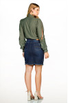 1832 - CAMISA MANGA LONGA COM FENDA ROW-AN 1832 - CAMISA MANGA LONGA COM FENDA ROW-AN