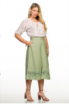 1855 - CAMISA RENDA BRANCA ROW-AN