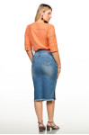 1867 - CAMISA LARANJA ROW-AN 