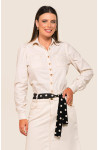 1874 - CAMISA OFF WHITE ROW-AN 