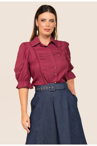 1878 - CAMISA MARSALA ROW-AN 