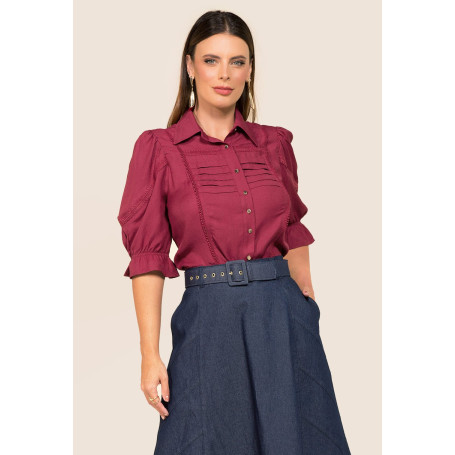 1878 - CAMISA MARSALA ROW-AN 