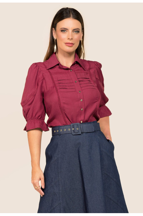 1878 - CAMISA MARSALA ROW-AN 