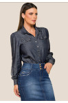 1883 - CAMISA JEANS 