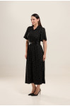 21126 -  VESTIDO LONGO XADREZ ILLUSYON 
