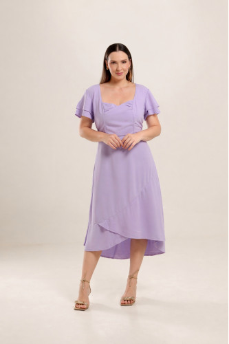 21135 - VESTIDO LIOCEL LAVANDA MATT - ILLUSYON
