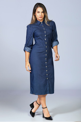 2540 - VESTIDO JEANS ROW-AN 