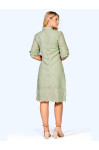 2562 - VESTIDO VERDE DE LESE ROW-AN 