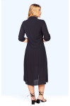 2577 - VESTIDO PRETO ROW-AN
