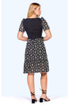 2578 - VESTIDO PRETO ESTAMPADO ROW-AN 2578 - VESTIDO PRETO ESTAMPADO ROW-AN