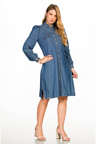2611 - VESTIDO JEANS ROW-AN 