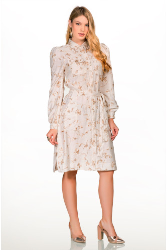 2619 - VESTIDO OFF WHITE BORDADO ROW-AN 