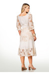 2660 - VESTIDO COM RENDA ROW-AN 