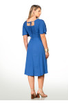 2667 - VESTIDO AZUL ROYAL ROW-AN 