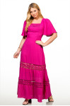 2712 - VESTIDO LONGO PINK ROW-AN 