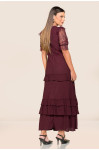 2723 - VESTIDO MAXI MIDI VINHO ROW-AN 2723 - VESTIDO MAXI MIDI VINHO ROW-AN