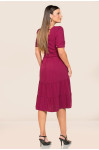 2726 - VESTIDO VINHO ROW-AN 