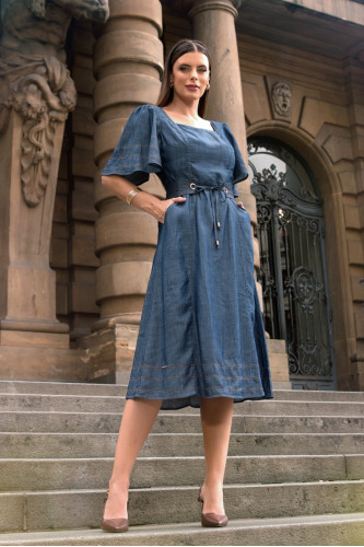 2733 - VESTIDO JEANS BASE SETH 