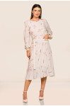 2745 - VESTIDO MANGA LONGA ESTAMPADO ROW-AN 