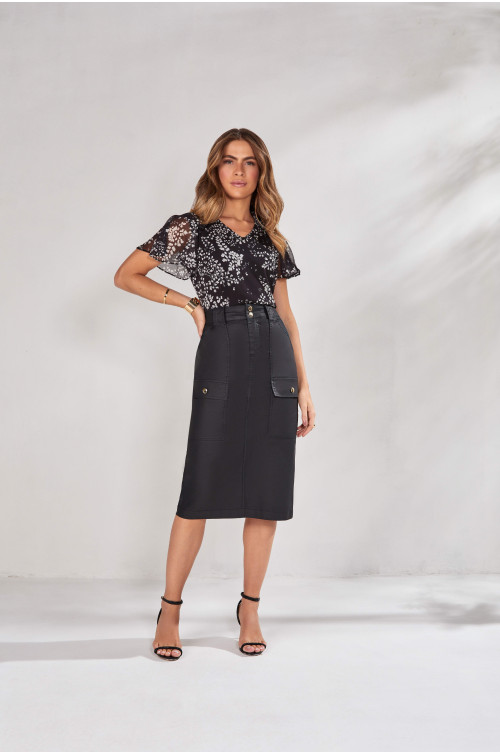27388 - SAIA RETA RESINADA BLACK