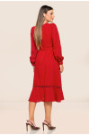 2751 - VESTIDO VERMELHO ROW-AN 2751 - VESTIDO VERMELHO ROW-AN