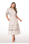 2753 - VESTIDO COM RENDA ROW-AN