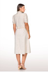 2754 - VESTIDO OFF WHITE COM CORDÃO ROW-AN 2754 - VESTIDO OFF WHITE COM CORDÃO ROW-AN