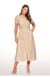 2757 - VESTIDO COM BOTÕES ROW-AN 