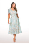 2763 - VESTIDO FLORAL ROW-AN 
