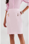 27688 - SAIA LAPIS SARJA COLLOR ROSA CLARO 55CM