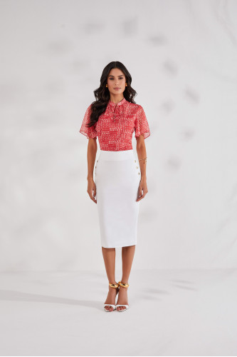 27675 - BLUSA TECIDO CHIFFON ESTAMPADO 