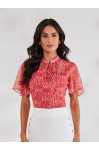 27675 - BLUSA TECIDO CHIFFON ESTAMPADO 27675 - BLUSA TECIDO CHIFFON ESTAMPADO