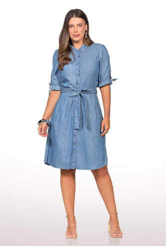 2772 - VESTIDO VISCOSE ROW-AN 