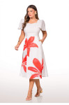 2776 - VESTIDO BRANCO ESTAMPADO ROW-AN 