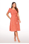 2780 - VESTIDO LARANJA ROW-AN 