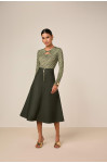 27712VD - SAIA RESINADA SEMI GODE VERDE 80CM