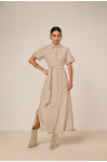 27877BG - CHEMISE DE ALFAIATARIA COM VISCOSE XADREZ 135CM