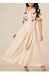 27883 - VESTIDO GODE VISCOLINHO BORDADO 125CM
