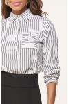 27940 - CAMISA TRICOLINE LISTRADA