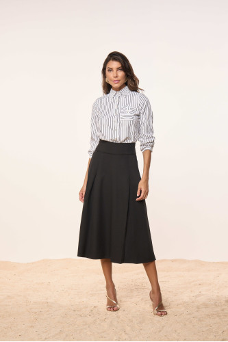 27940 - CAMISA TRICOLINE LISTRADA