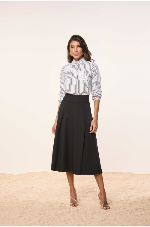 27940 - CAMISA TRICOLINE LISTRADA