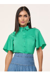 27962VD- CAMISA DE TRICOLINE VERDE 27962VD- CAMISA DE TRICOLINE VERDE
